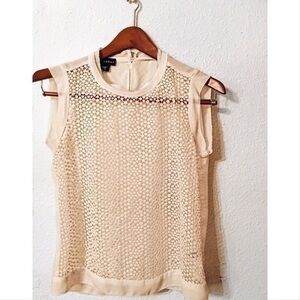 Metaphor embellished tank top